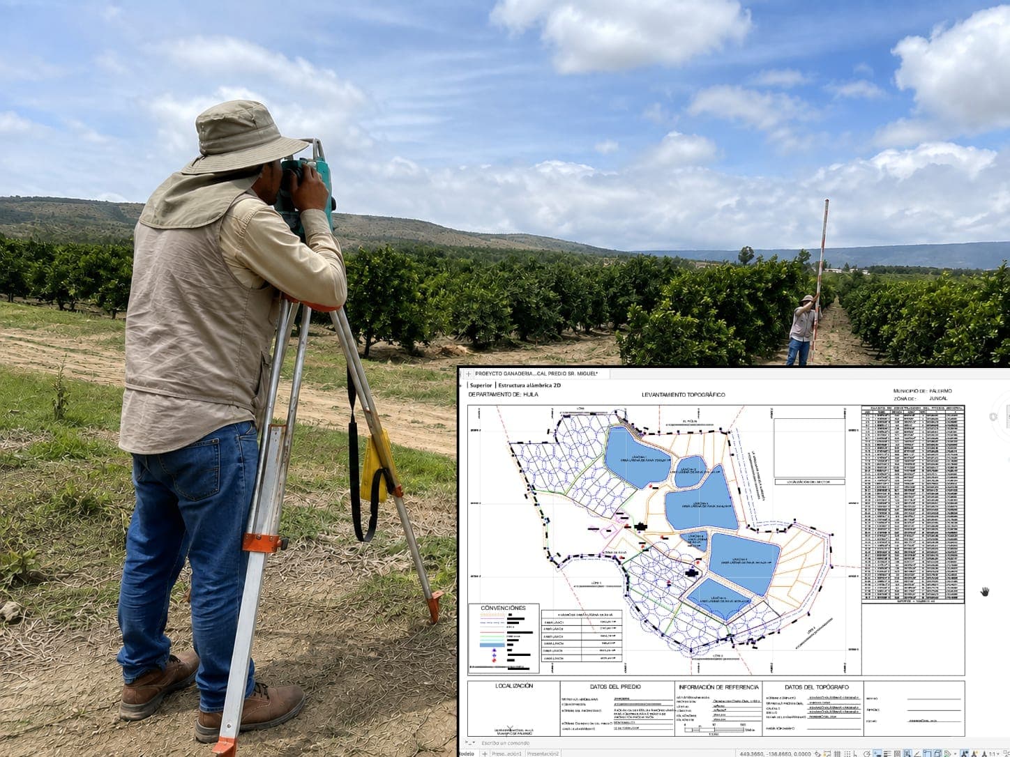 Foto del servicio de Levantamiento topográfico